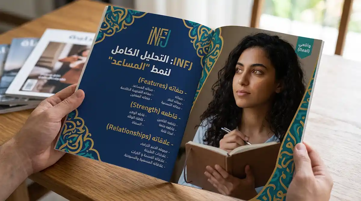 شخصية INFJ: التحليل الكامل لنمط "المساعد" — صفاته وقوّته وعلاقاته