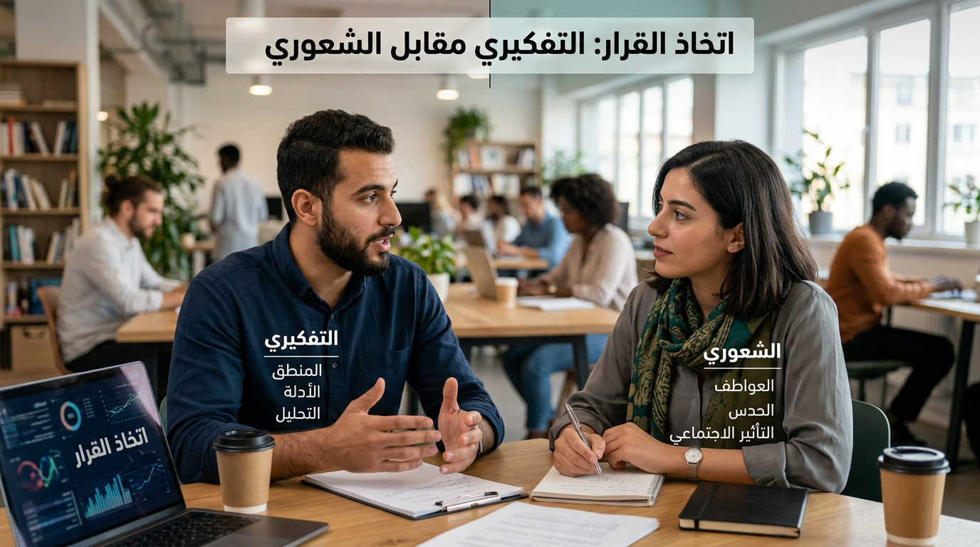 هل تتبع قلبك أم منطقك؟